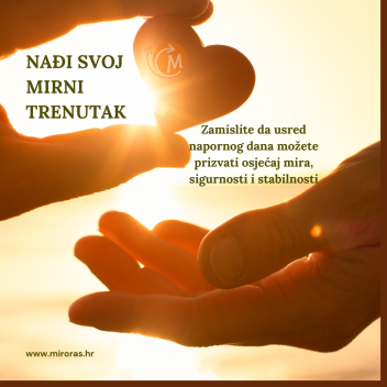 Nađi svoj mirni trenutak