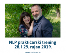  NLP praktičarski trening po međunarodnim INHNLP, ABNLP i IANLP standardima, 28. i 29. rujan 2019.