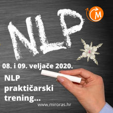 NLP praktičarski trening 08. i 09. veljače 2020.